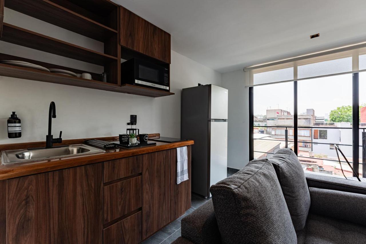 Santa Ma La Ribera Apartments By Vh Mexico City Exteriör bild