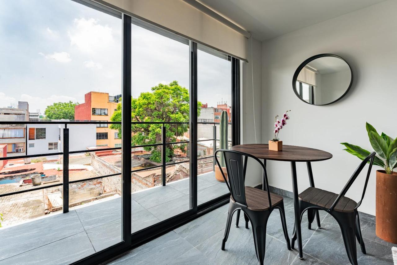 Santa Ma La Ribera Apartments By Vh Mexico City Exteriör bild