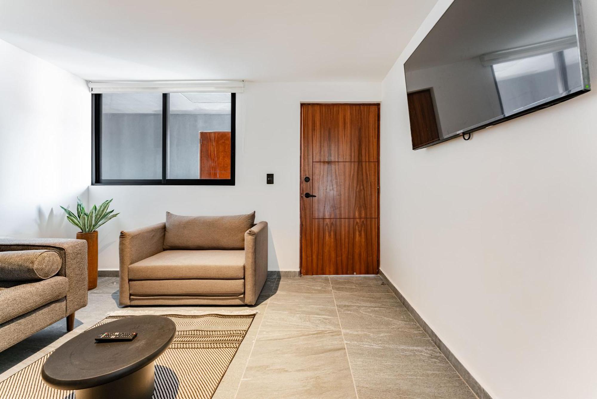Santa Ma La Ribera Apartments By Vh Mexico City Exteriör bild