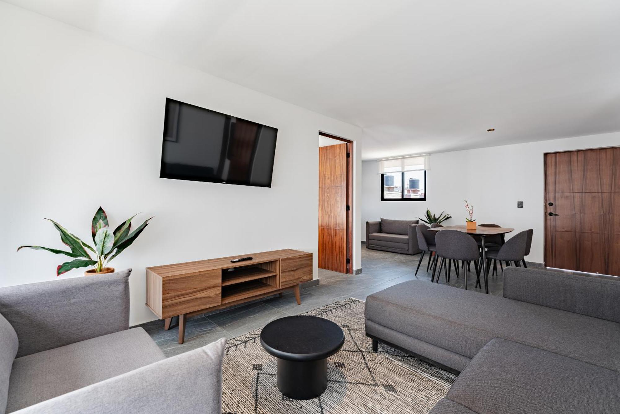 Santa Ma La Ribera Apartments By Vh Mexico City Rum bild