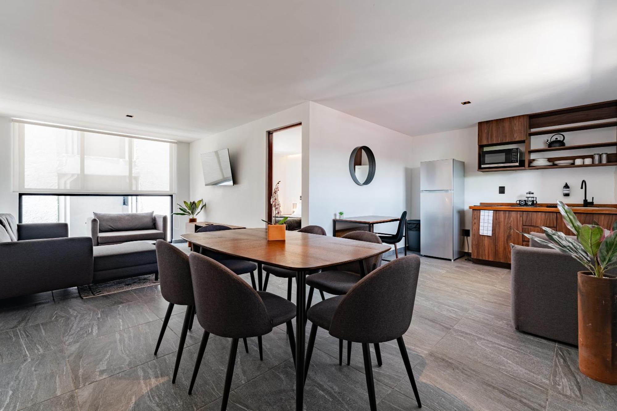 Santa Ma La Ribera Apartments By Vh Mexico City Rum bild